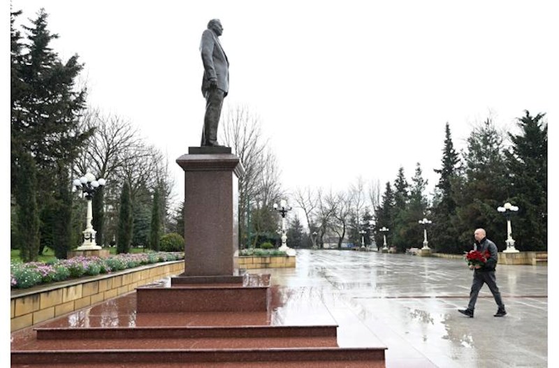 Prezident Şamaxıdadır – Fotolar