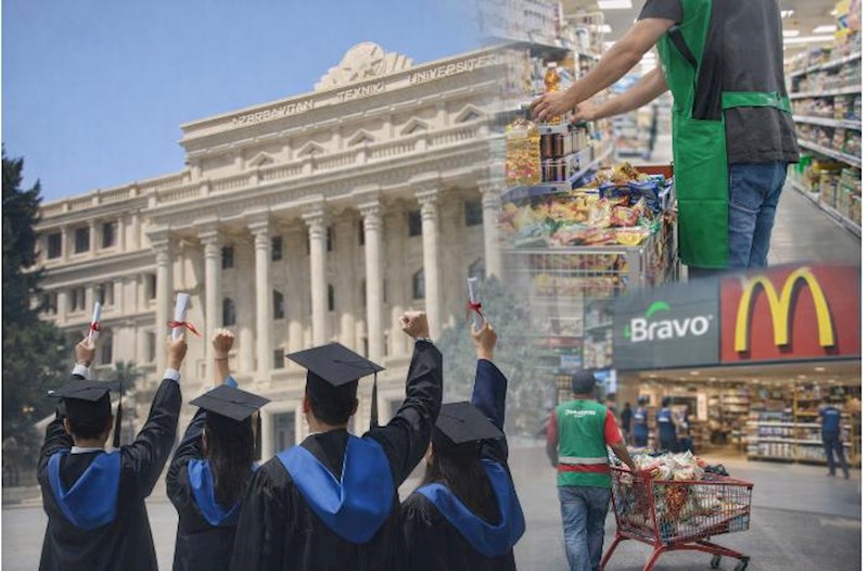 Bu universitetin məzunları əsasən marketlərdə işləyirlər – Rəsmi