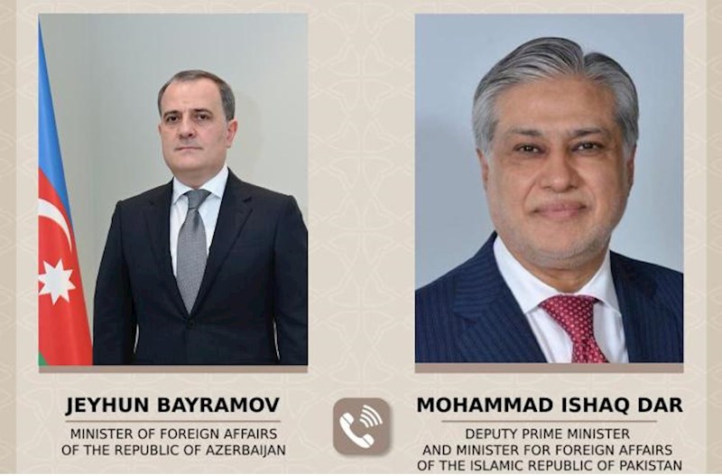 Azərbaycan və Pakistanın XİN başçıları regiondakı vəziyyəti müzakirə ediblər