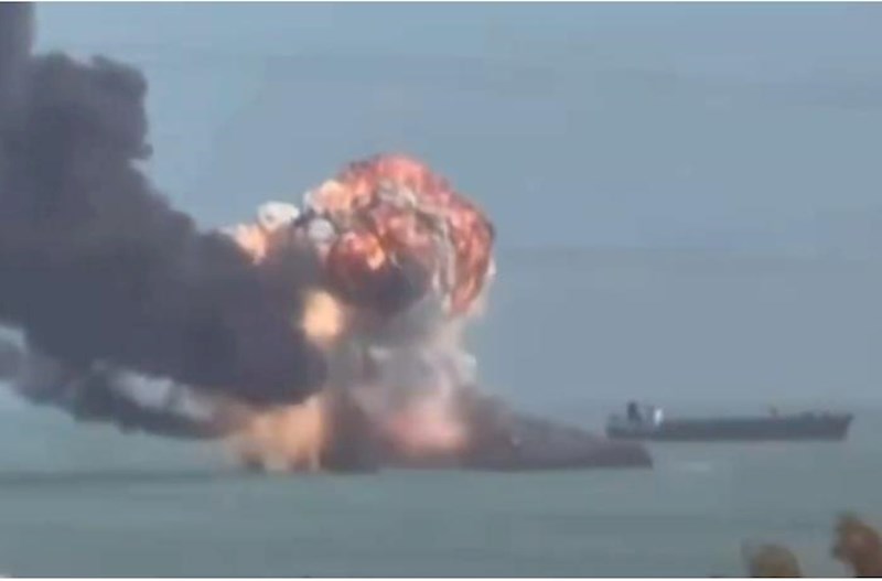 ABŞ-nin 3 İran gəmisini vurduğu bildirilir – Video