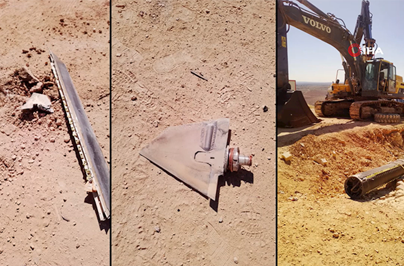 İrandan Türkiyəyə atılan həmin ballistik raket – Video