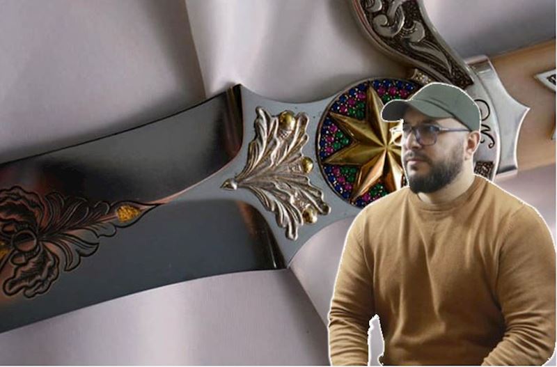 Metalı sənətə çevirən rəssamın hekayəsi – Video