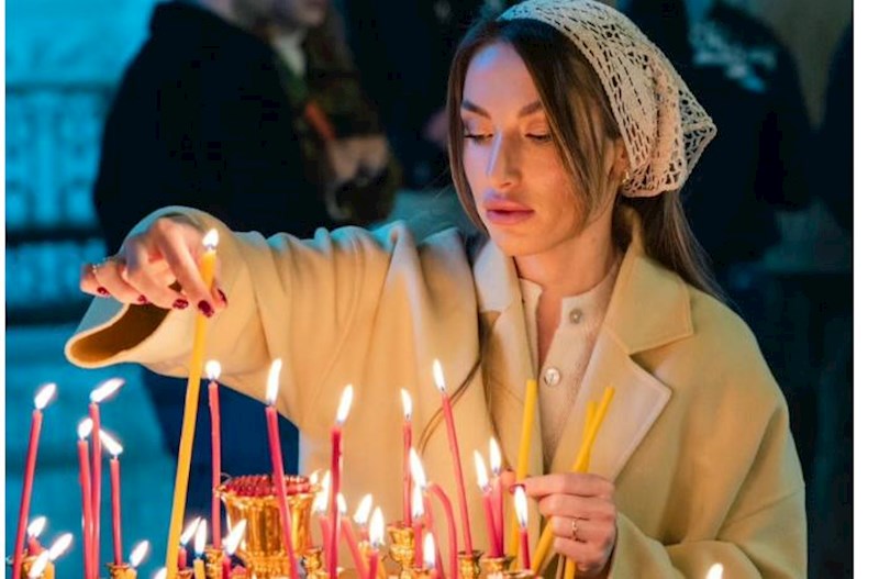 Alena Əliyeva Pasxa bayramı münasibətilə paylaşım etdi 