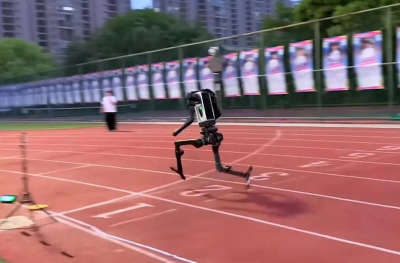 Bu robot Useyn Boltun sürətinə çatdı – Yeni rekord