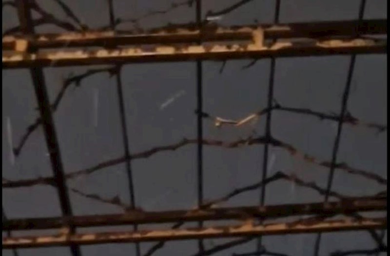 Bakıya apreldə dolu yağdı − Video