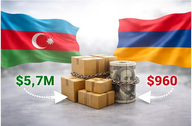 Azərbaycan Ermənistandan 960 dollarlıq məhsul idxal edib – İlk dəfə