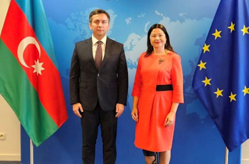 Azərbaycan və Aİ yeni ikitərəfli sazişi müzakirə etdi – Fotolar