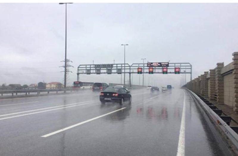 Bu yolda sürət həddi bərpa edildi