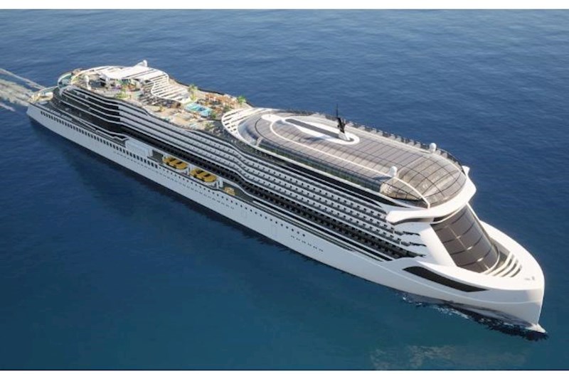 İlk elektrikli kruiz gəmisi təqdim edildi