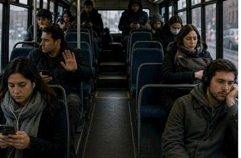 İctimai nəqliyyatda niyə yanımızda başqalarının oturmasını istəmirik?