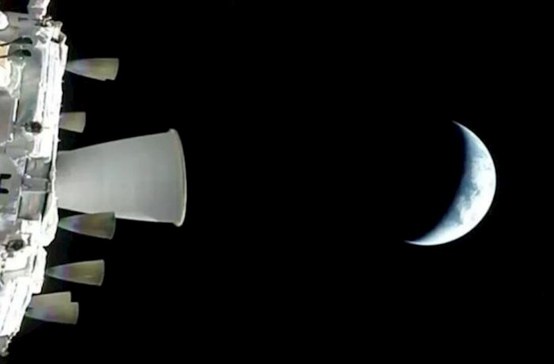 Yerin “Orion”dan çəkilmiş ilk fotosu yayıldı