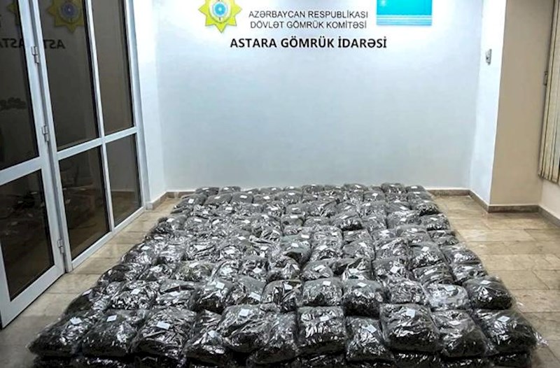 Astarada 112 kiloqramdan &ccedil;ox narkotik vasitə aşkarlanıb &ndash; Video