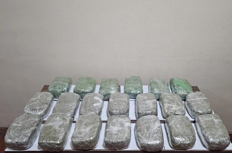 İrandan Azərbaycana 21 kq narkotikin keçirilməsinin qarşısı alındı