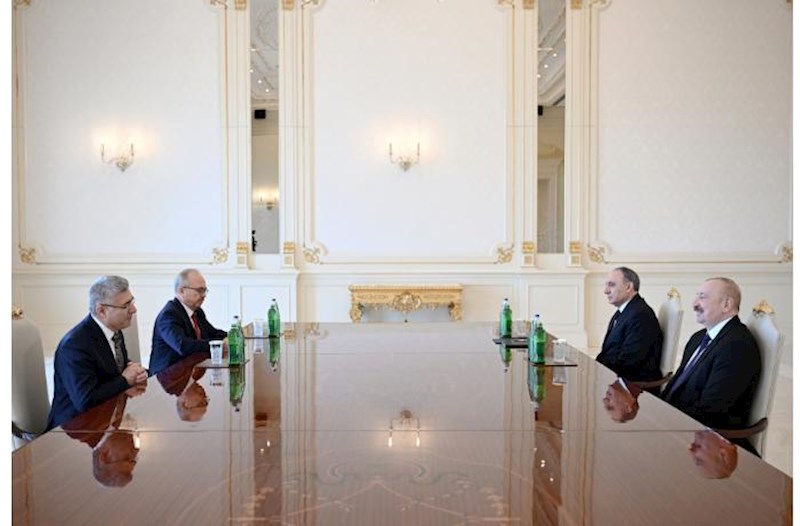 Prezident Türkiyə Ali Məhkəməsinin Baş prokurorunu qəbul etdi – Fotolar