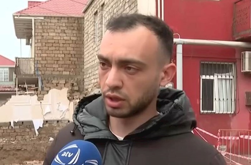 Kollektorun üzərində olduğu üçün sökülən evi 13 il əvvəl alıbmış – Video