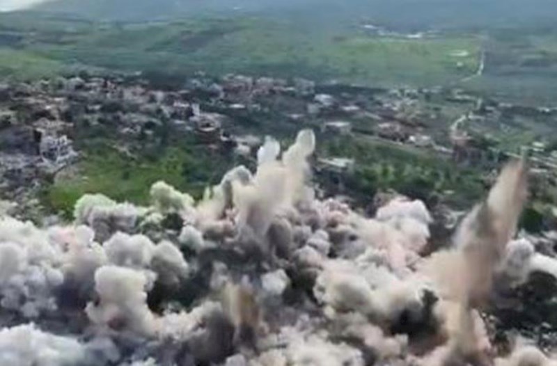 İsrail “Hizbullah”ın Livandakı infrastrukturunu bombaladı – Video