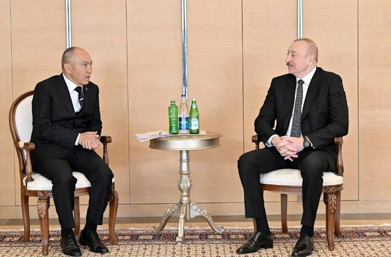 Prezident Deryageldi Orazovu qəbul etdi − Yenilənib 