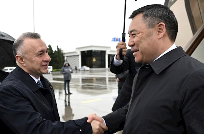 Japarov Azərbaycana gəldi