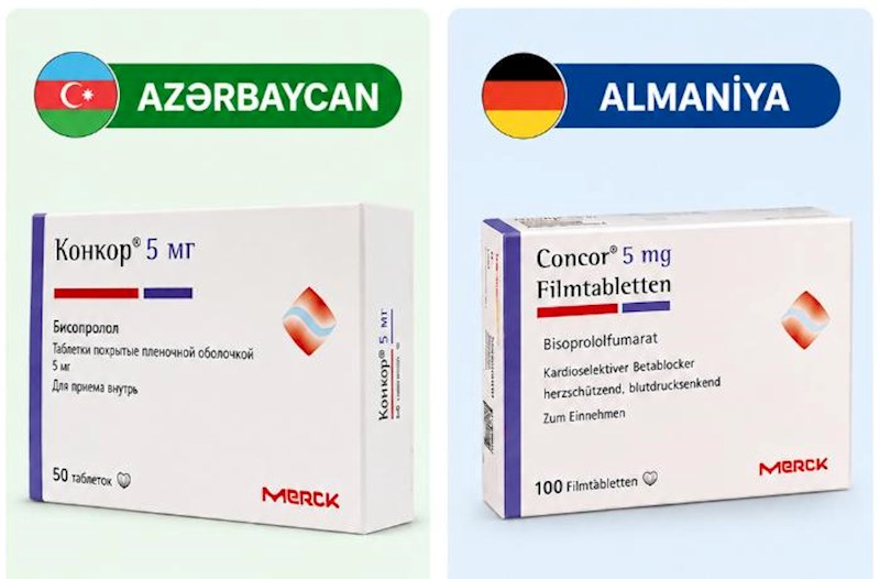 Almaniya mənşəli dərman Azərbaycanda istehsal olunduğu ölkədən 2 dəfə ucuzdur