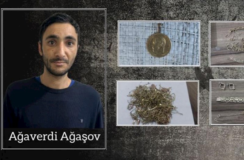 Qohumundan 12,5 min manatlıq qızıl oğurlamaqda ittiham olunur