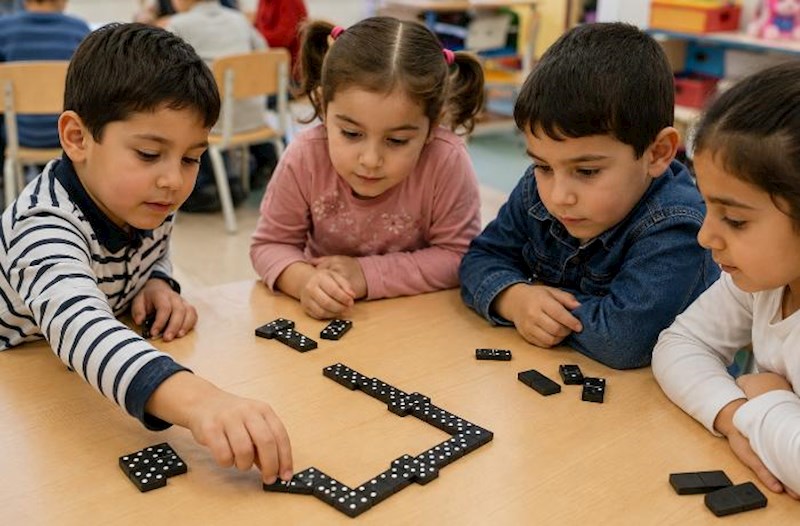 “Domino” oynayan uşaqlar riyaziyyatı daha yaxşı öyrənir