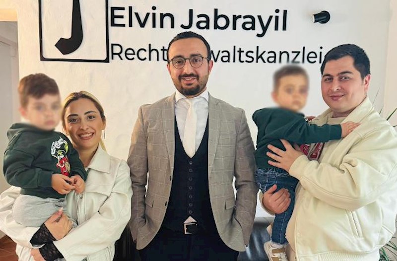 “Övladları Almaniyada əlindən alınan azərbaycanlı ailənin övladlarını geri aldıq”