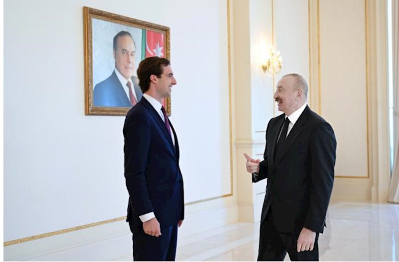 İlham Əliyev Kaleb Orru qəbul etdi – Fotolar