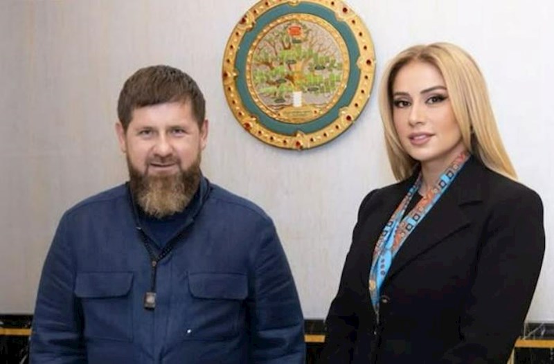 Roza Zərgərli Ramzan Kadırovla görüşdü − Foto