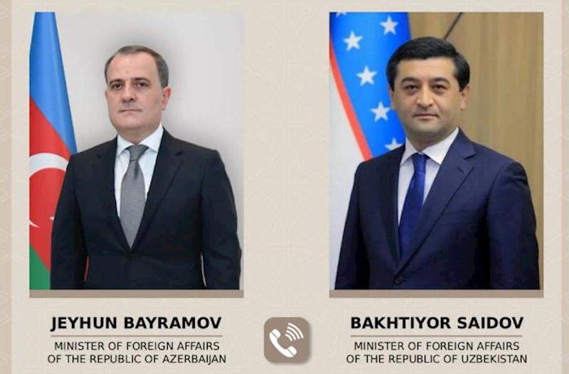 Azərbaycan və Özbəkistan XİN rəhbərləri danışdı