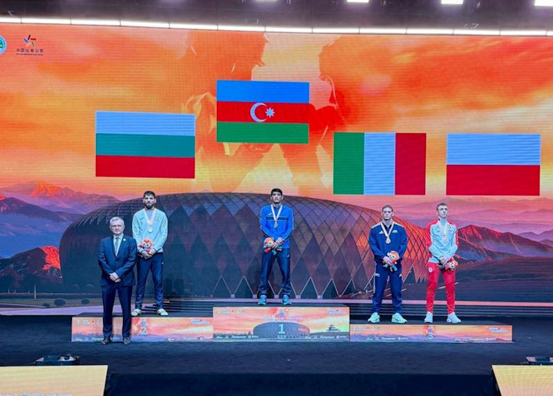 Boksçumuz Dünya Kubokunda qızıl medal qazandı