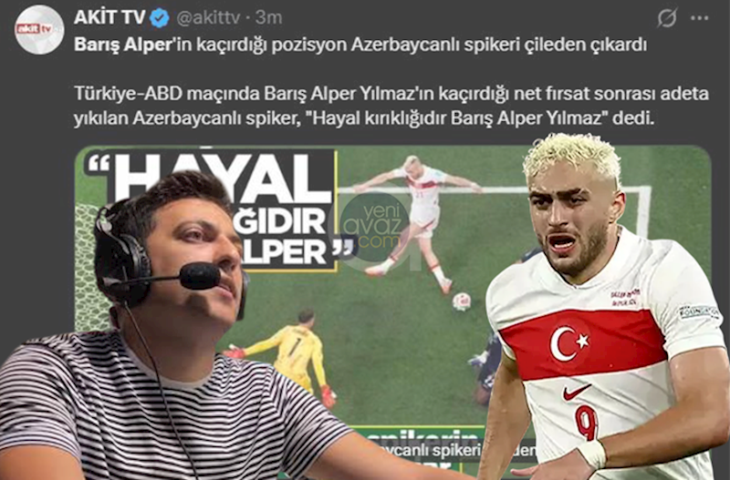 İTV şərhçisinin Barış Alperlə bağlı sözləri Türkiyədə gündəm oldu – Video