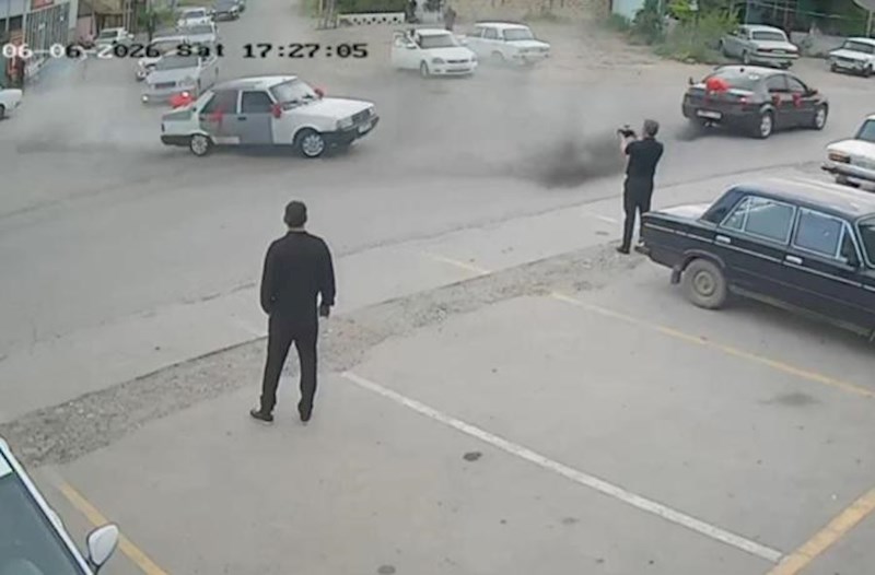 Toy karvanında avtoxuliqanlıq etdi, həbs olundu – Video