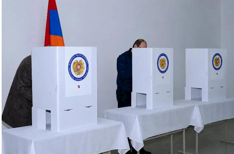 Ermənistanda daha bir seçki məntəqəsinin nəticələri ləğv edildi