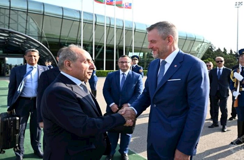 Slovakiya Prezidentinin Azərbaycana səfəri başa çatdı