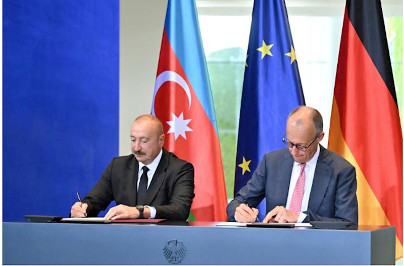 Azərbaycanla Almaniya arasında Birgə Bəyannamə imzalandı