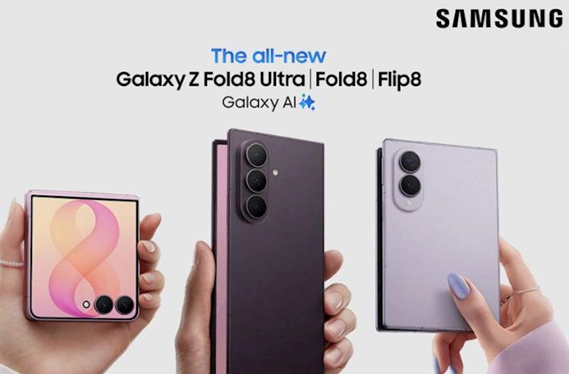 “Samsung” qatlana bilən smartfonlarını təqdim etdi