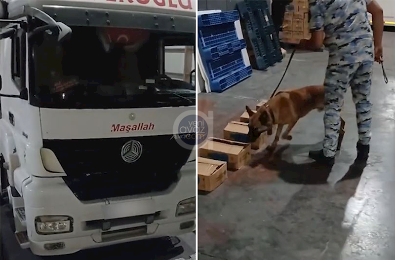 “Şahtaxtı” gömrüyündə TIR-dan 54 kq metanfetamin tapıldı – Video
