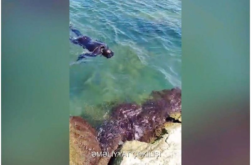 Dənizdə batan 22 yaşlı oğlanın axtarışları davam edir – Video