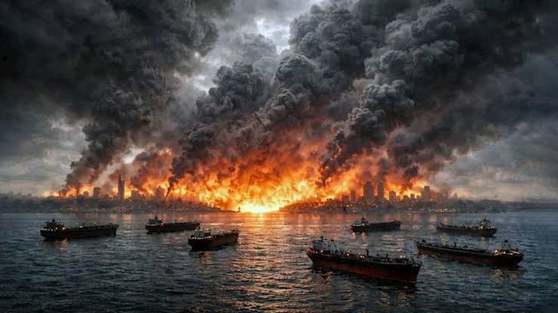 Hörmüzdə daha bir tanker minaya düşdü – 2 milyon bareldən çox neft daşıyırdı