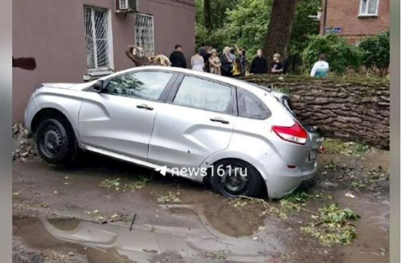 Rostov vilayətində güclü fırtına, ölən və yaralananlar var − Video 
