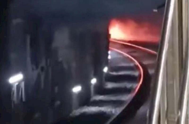 Barselona metrosunda yanğın, 140 nəfər xəsarət aldı − Video