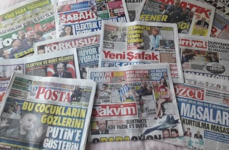 Türkiyədə qəzetlərin sayı azalıb, saytların sayı artıb