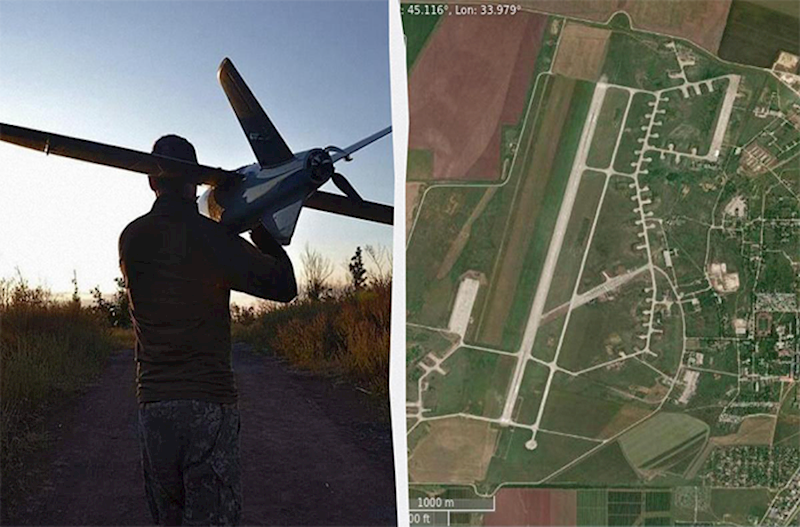 Ukrayna Rusiyanın Krımdakı əsas aerodromuna zərbə endirib