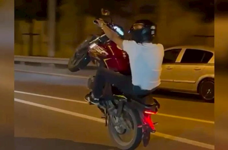 Motoxuliqanlıq edərək sosial şəbəkələrdə video paylaşan şəxs həbs edildi