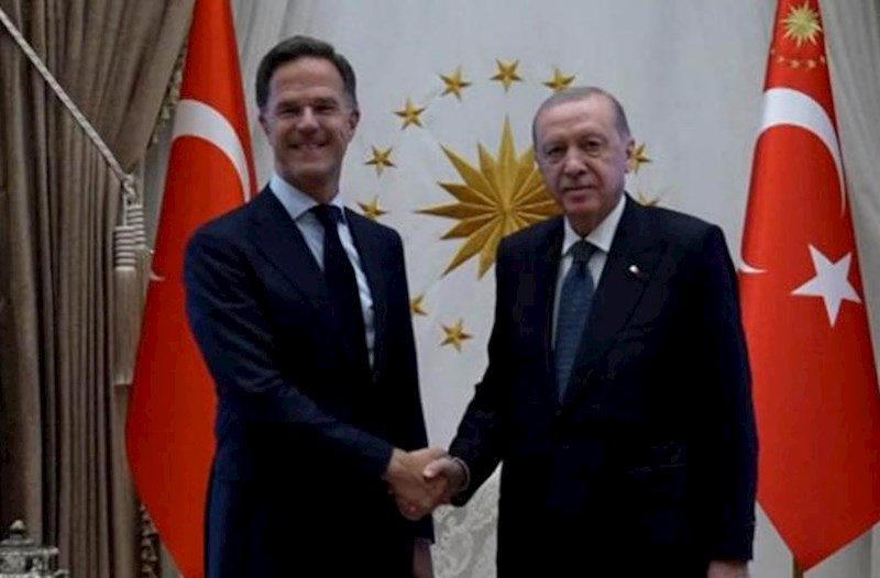 Ərdoğan Rutte ilə görüşdü 
