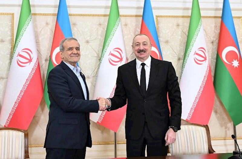 İlham Əliyev Azərbaycanla bağlı sözlərinə görə Pezeşkiana təşəkkür etdi