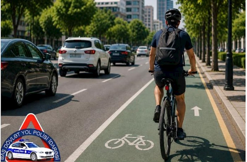 Yol polisi velosipedçilərə müraciət etdi
