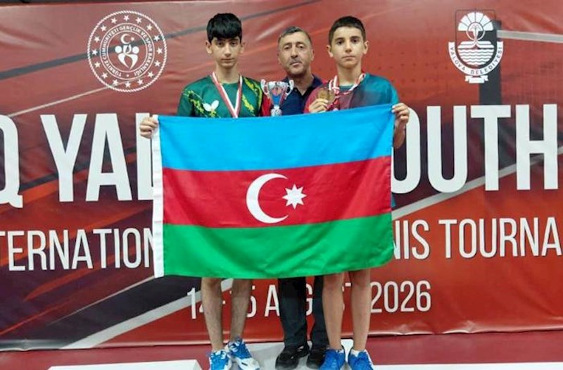 Stolüstü tennisçilərimiz beynəlxalq yarışda 4 medal qazandılar 