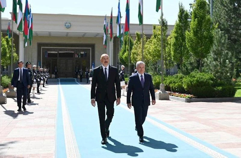 Prezidentin Özbəkistan səfəri ilə bağlı videoçarx paylaşıldı