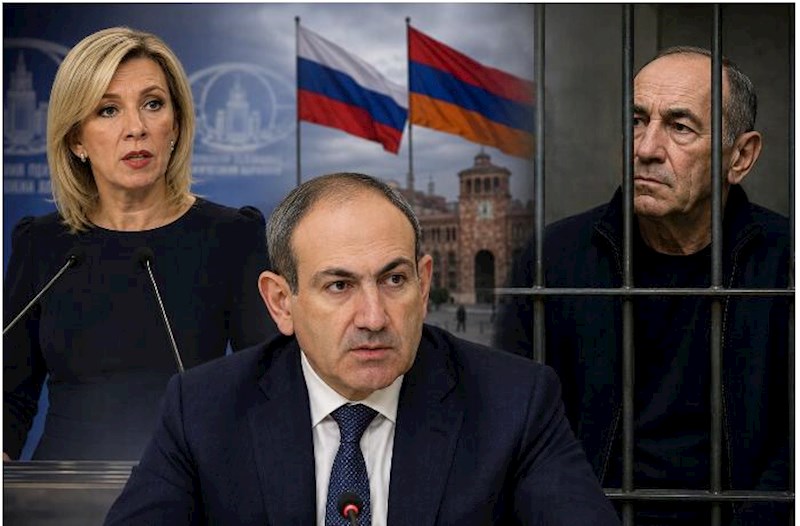 Ermənistanda Rusiyayönlü qüvvələrə qarşı repressiyalar artır – Zaxarova